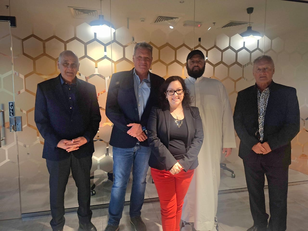 Maktub team at Meydan FZ partnership meeting